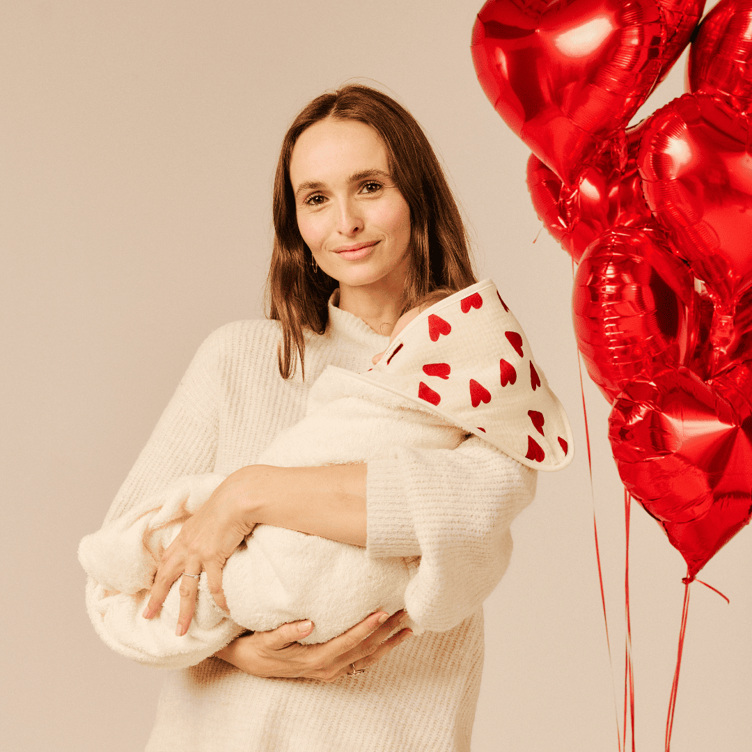 Cape de bain - Coeur