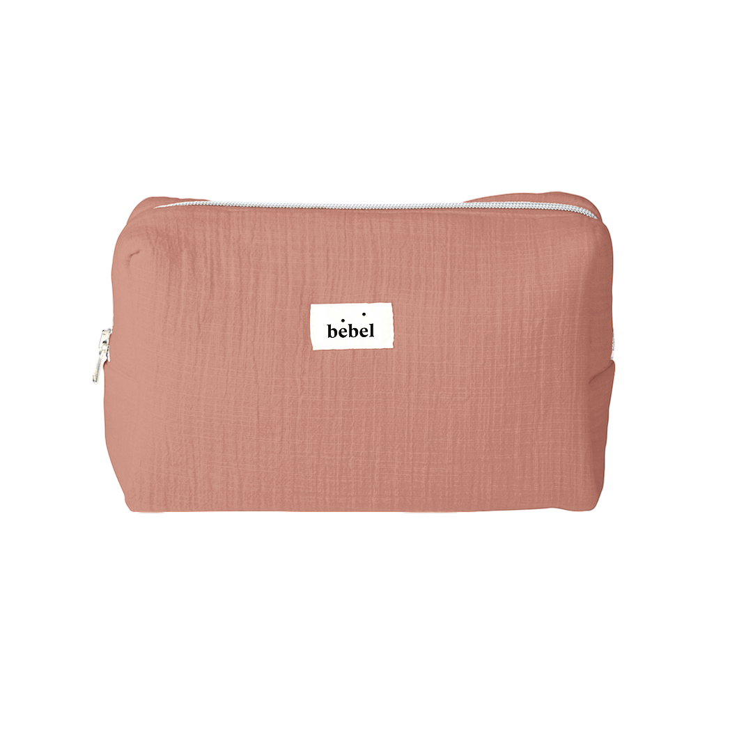 Trousse de toilette - Effet lin